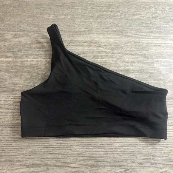 Victoria’s Secret PINK Sports Bra Compression One Shoulder Padded Size Large - Picture 5 of 7
